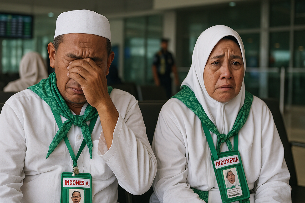 Jemaah Haji Gagal Berangkat di Medan, Lagi-lagi Korban Promosi Modus Visa Kerja 1 Jemaah Haji Gagal Berangkat di Medan, Lagi-lagi Korban Promosi Modus Visa Kerja