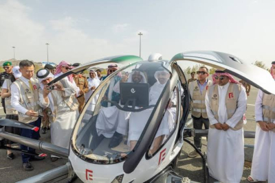 Taksi Terbang Bakal Beroperasi di Arab Saudi Mulai 2030