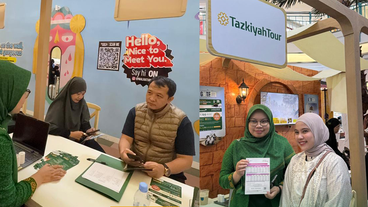 Tazkiyah Tour Hadir di Travel Fair GUTF MaRI Selama 6-8 Februari 1 Tazkiyah Tour Hadir di Travel Fair GUTF MaRI Selama 6-8 Februari