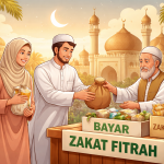 Bayar Zakat Fitrah di Mana Saat Sedang Umrah Kemarin? Ini Aturannya Menurut Syariah