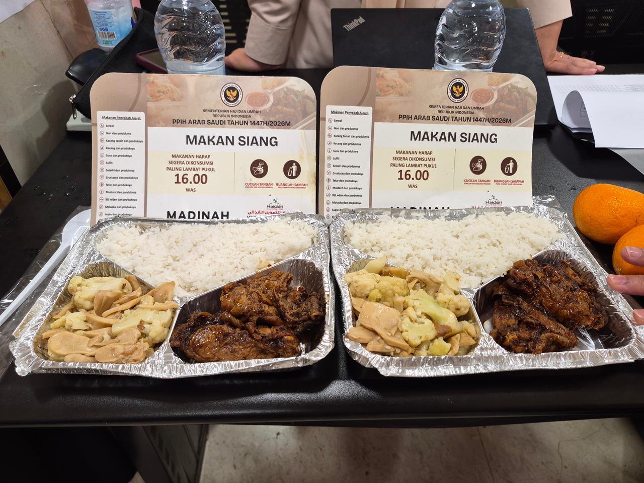 Konsumsi Jamaah Haji Diantar dari Dapur ke Hotel Tetap Hangat, Citarasa Nusantara