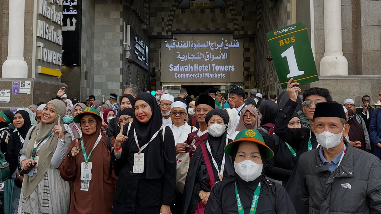 Jelang Armuzna, Jemaah Haji Tazkiyah Tour Jaga Fisik dan Perbanyak Zikir