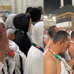 Hari Pertama di Makkah, Jemaah Haji Tazkiyah Tour Larut Dalam Khusyu’nya Beribadah di Depan Kakbah