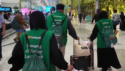 Pulang Dalam Kondisi Prima, Jemaah Haji Khusus Tazkiyah Tour Tiba di Tanah Air