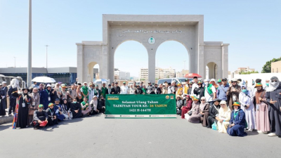Rayakan Milad Ke-26, Tazkiyah Tour Ajak Jemaah Haji Khusus City Tour ke Kota Thaif