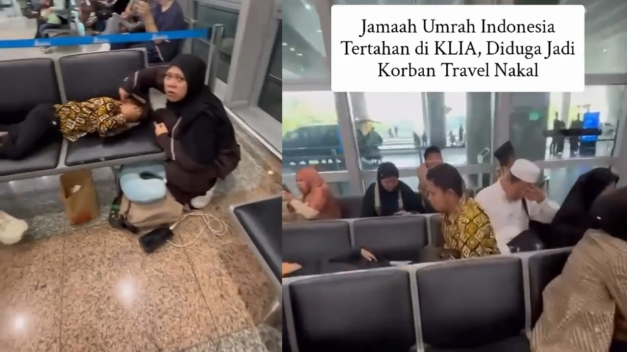 Ulah Travel Nakal, Puluhan Jemaah Umrah Indonesia Terhambat di Bandara Malaysia